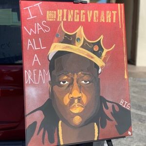 Biggie Smalls painting 🎨